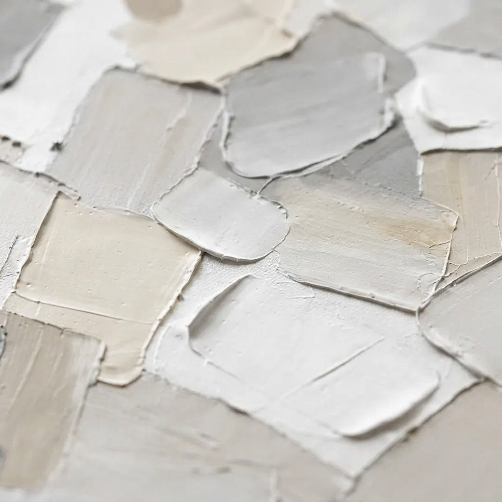 Neutral Abstract Wall Art MT324 - Tactile Atelier