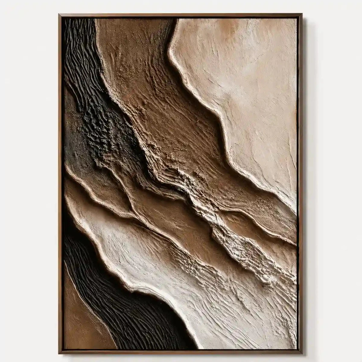 Neutral Abstract Wall Art MT355 - Tactile Atelier