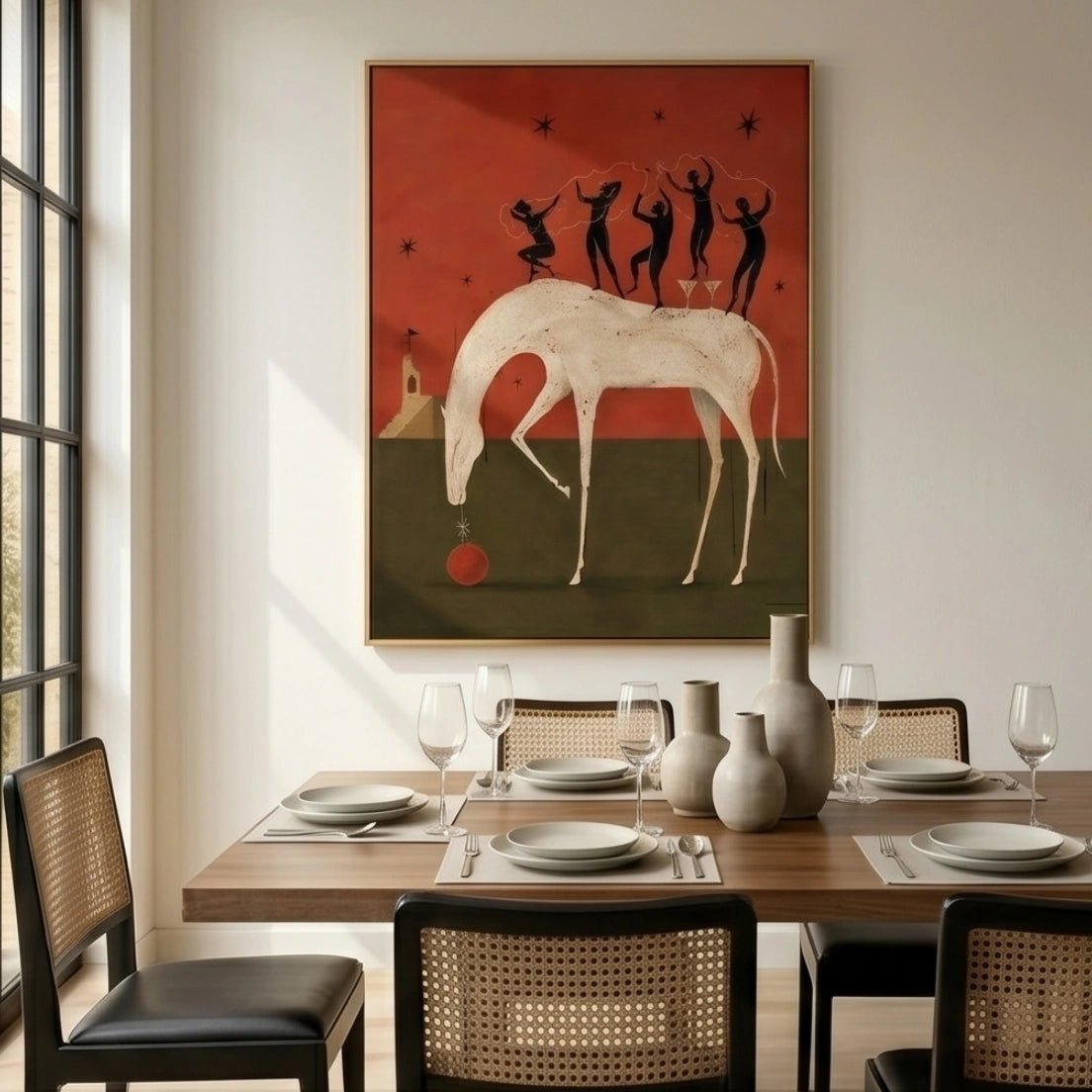 Surreal Figurative Wall Art MT953 - Tactile Atelier