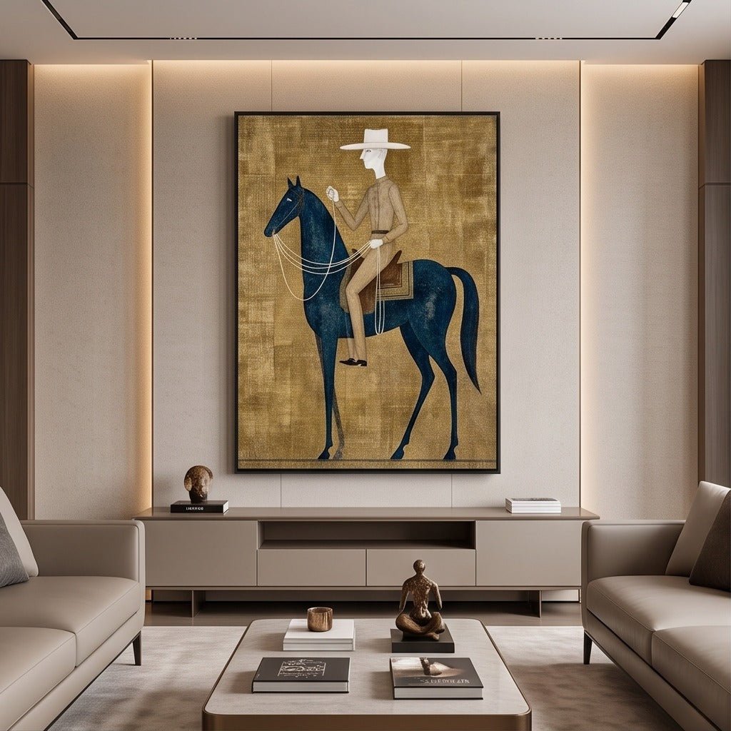 Surreal Horse Wall Art TO074 - Tactile Atelier