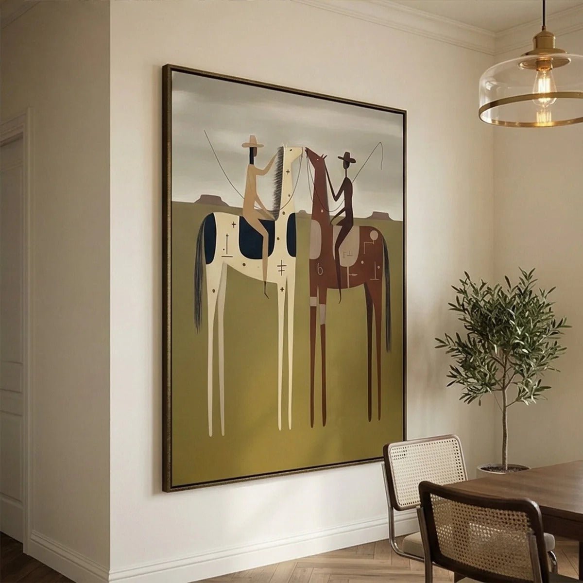 Surreal Western Wall Art MC548 - Tactile Atelier