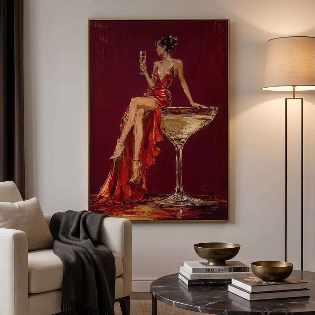 Surreal Woman Wall Art TA301 - Tactile Atelier