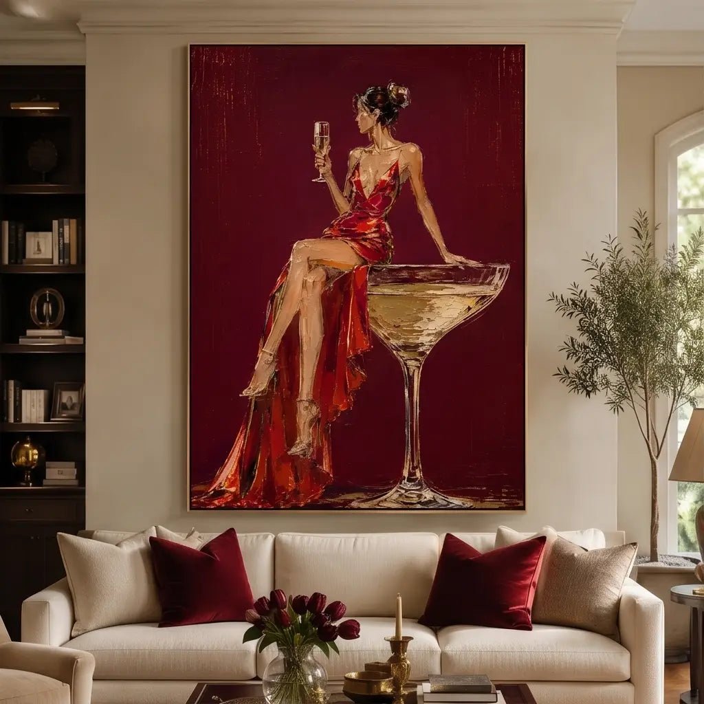 Surreal Woman Wall Art TA301 - Tactile Atelier