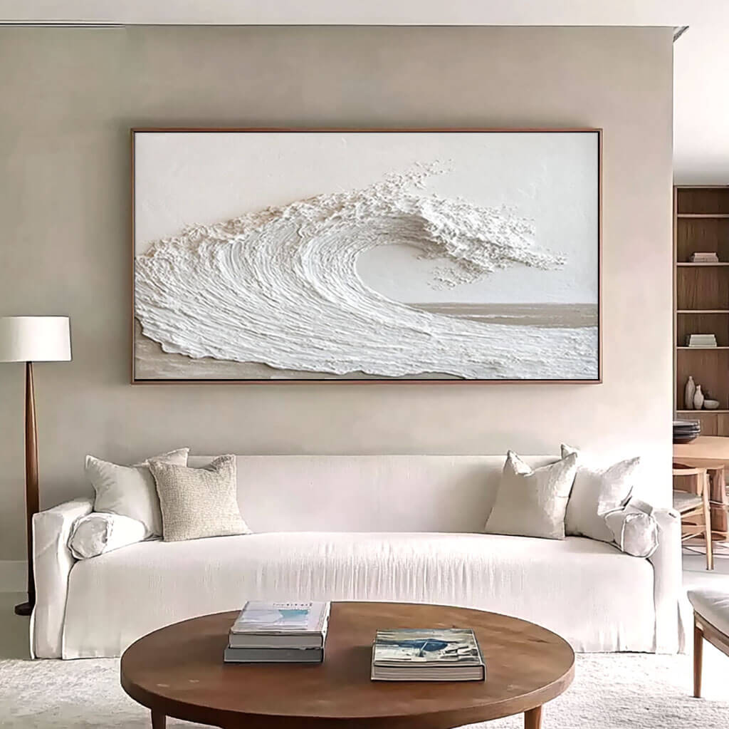 Textured Coastal Wall Art TC217 - Tactile Atelier