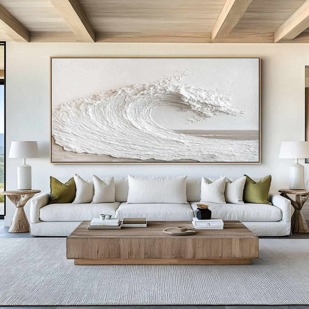 Textured Coastal Wall Art TC217 - Tactile Atelier