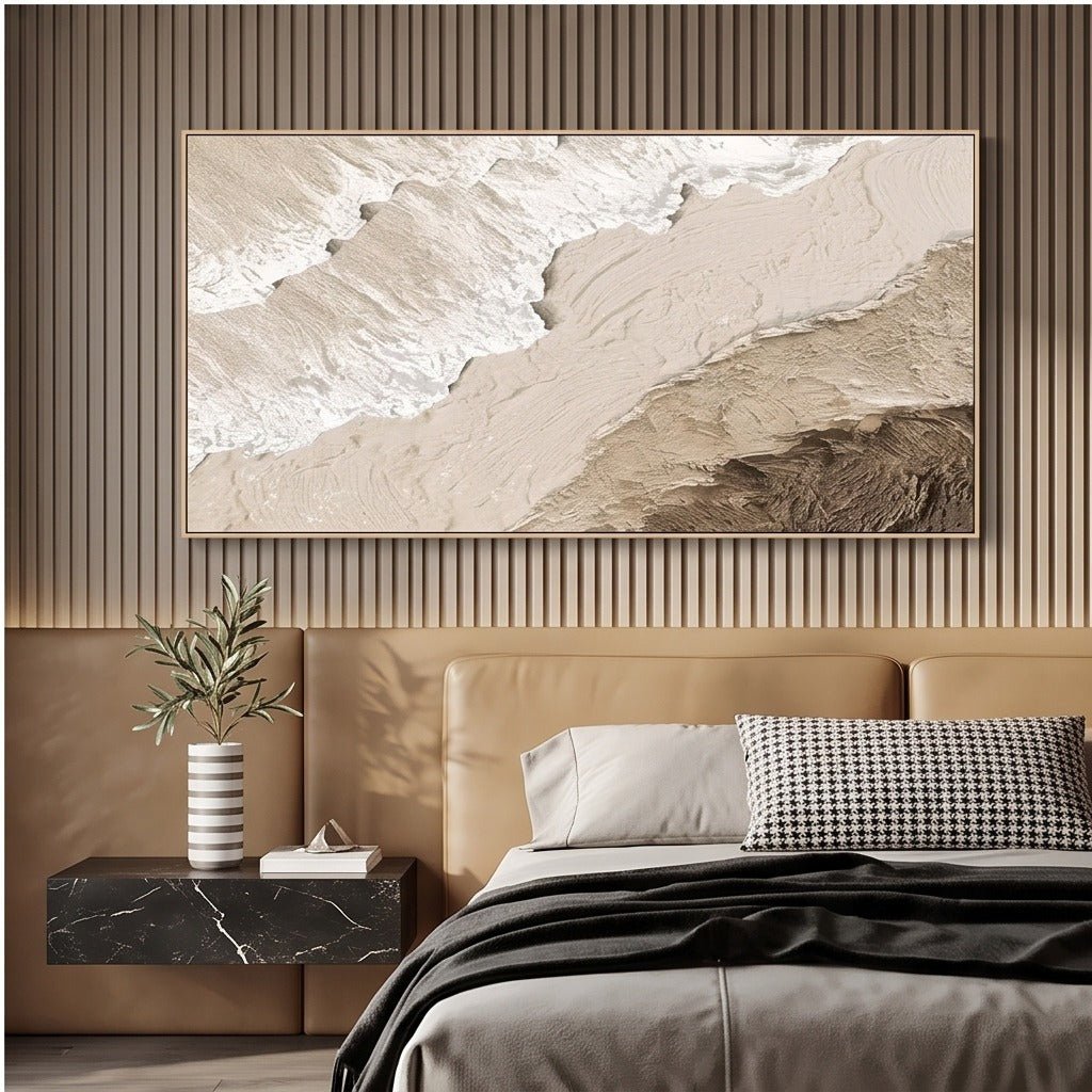 Textured Neutral Abstract Wall Art #TO265 - Tactile Atelier