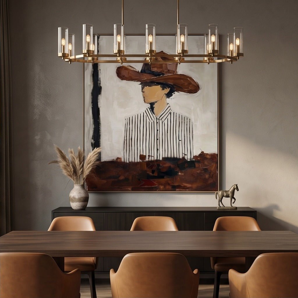 Western Cowboy Wall Art #TO089 - Tactile Atelier