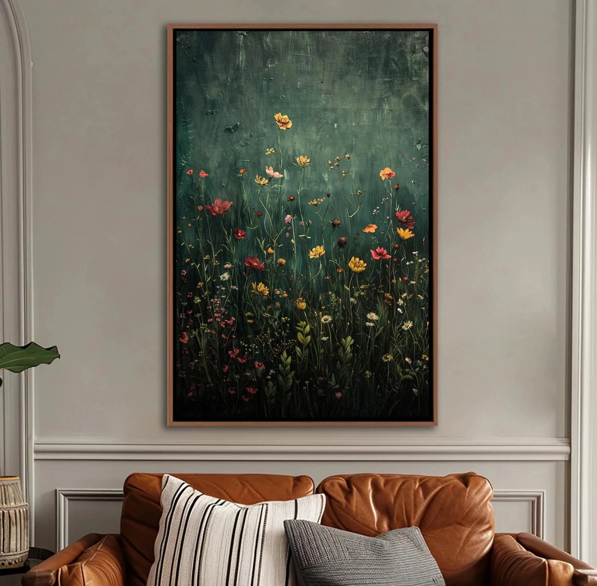Wild Meadow Bloom – Floral Wall Art - Tactile Atelier